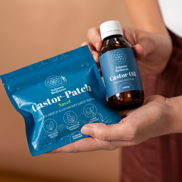 Castor-Oil Navel Patches